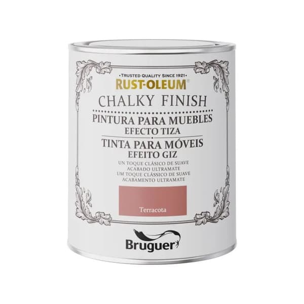 Måla Bruguer Rust-oleum Chalky Finish 5733893 Möbler Terrakota n 750 ml