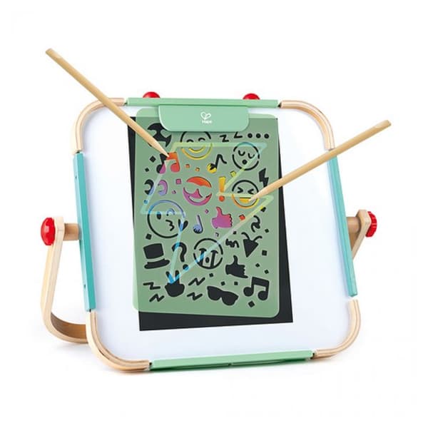 Hape Toys - Skrapbräda konstlåda - HAPE