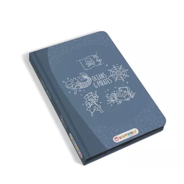 Ritplatta - Kidywolf - Kidydraw-Mini - LCD-skärm - 30 illustrationer - Ekologisk