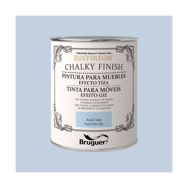 Maling Bruguer Rust-oleum Chalky Finish 5397549 Elektricitet Himmelblå 750 ml