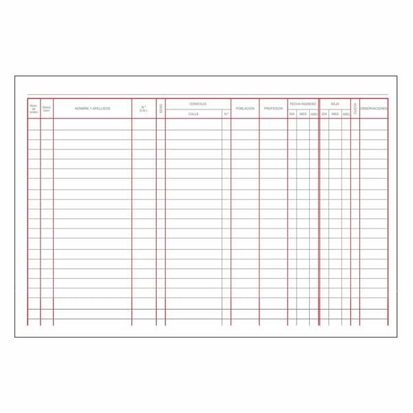 Partnerregistreringsbog DOHE 09914 Bourgogne A4 100 Ark