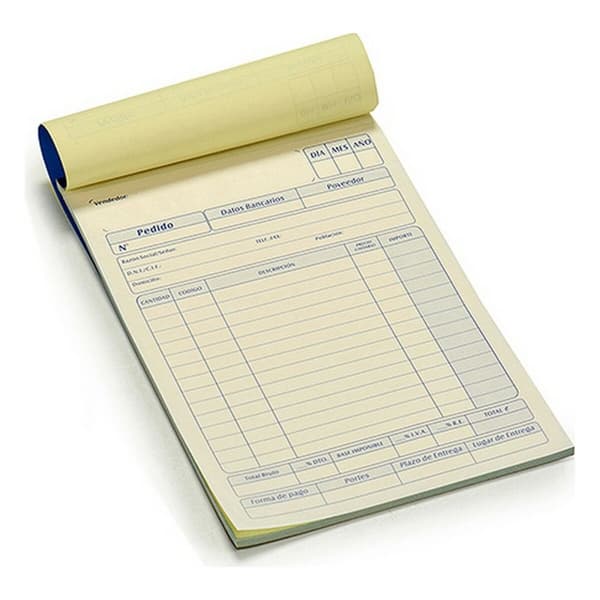 Ordrebog Pincello AR1607145 14 x 0,5 x 21 cm (12 enheder)