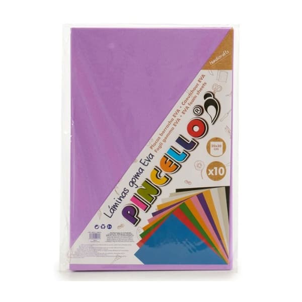 Eva Gummi Pincello 1804049-016 Violet 30 x 2 x 20 cm (24 enheder)