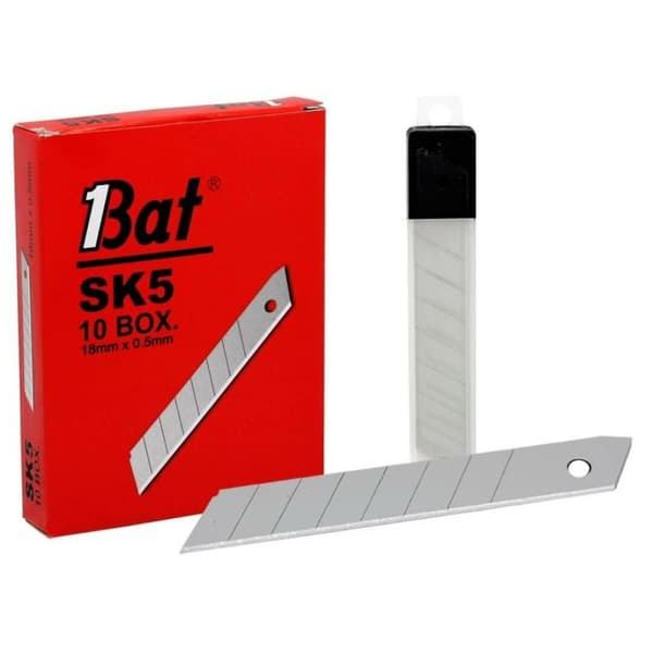 Klinge Bat SK5 Skæreredskab 18 mm (10 enheder)