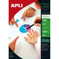 Miniatyrbillede 1 af 2: Glossy fotopapir Apli 11817 100 Ark Dobbeltsidet
