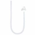 Miniatyrbillede 2 af 4: Kabelholder NANOCABLE 10.36.0002-W Hvid Plastik