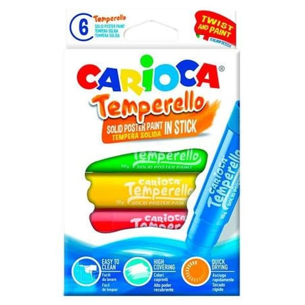 Tempera Carioca Temperello 6 Kappaletta (24 osaa)