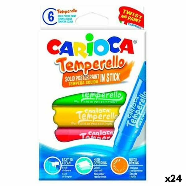 Tempera Carioca Temperello 6 Kappaletta (24 osaa)