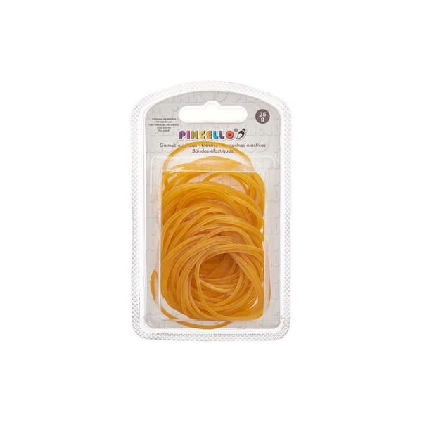 Elastiset nauhat Pincello 402 Keltainen Suuri (24 osaa)