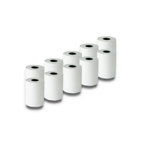 Lämpöpaperirulla Qoltec 51896 10 osaa Valkoinen 57 mm 20 m