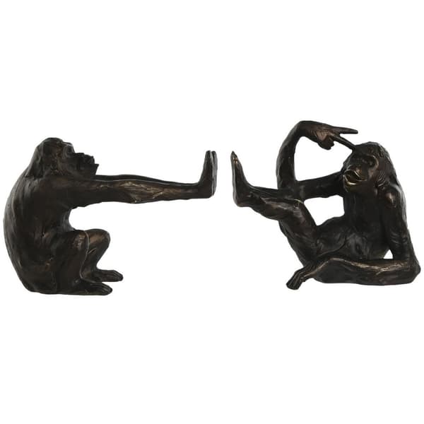 Knygų atrama Home ESPRIT Hartsi Apina 22,5 x 9,8 x 17 cm