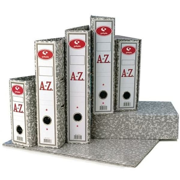 Tiedostokansio Grafoplas Classic Harmaa A4 Din A4 (25 osaa)