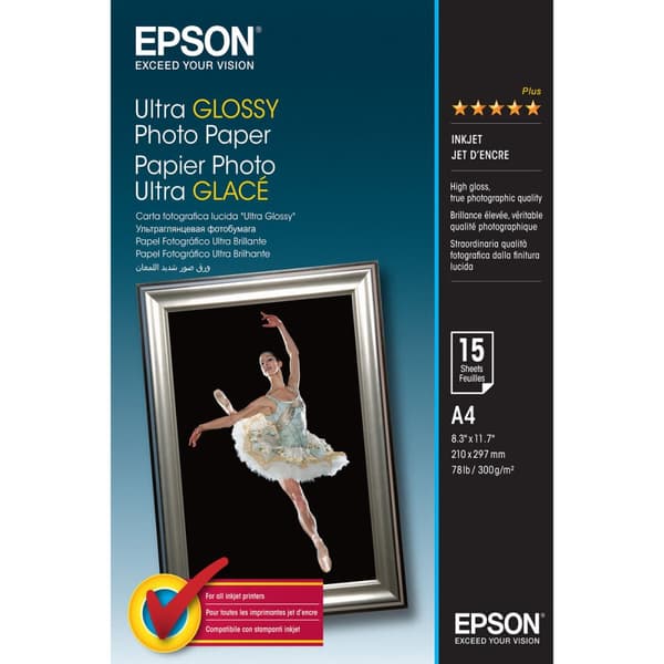 Satiini Valokuvapaperi Epson 2359997 A4 (1 osaa)