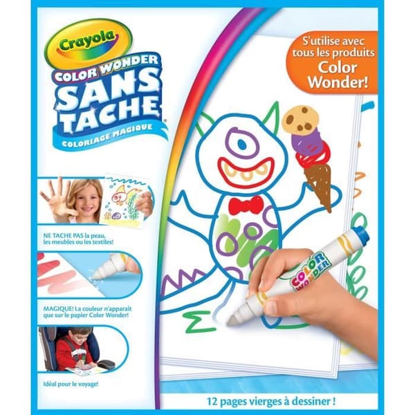 Color Wonder tom sida refill - Crayola - För magisk färgning