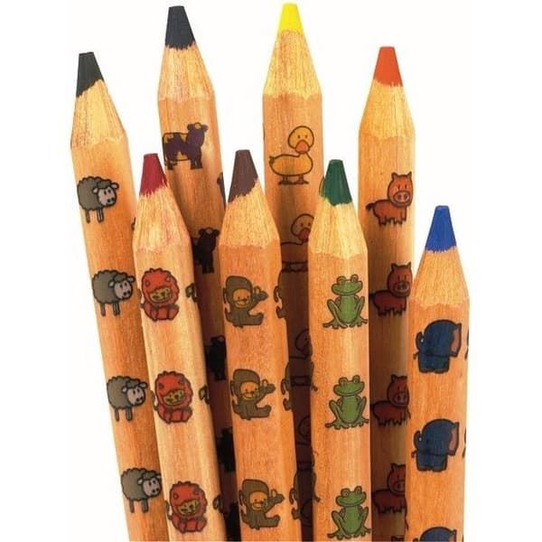 Crayola - Maxi färgpennor - Stark och greppvänlig bly - För barn från 12 månader
