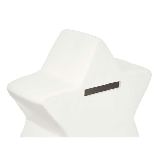 Itse maalattava säästölipas Pincello 76642 Valkoinen 12,8 x 12,6 x 8,2 cm Tähti (12 osaa)