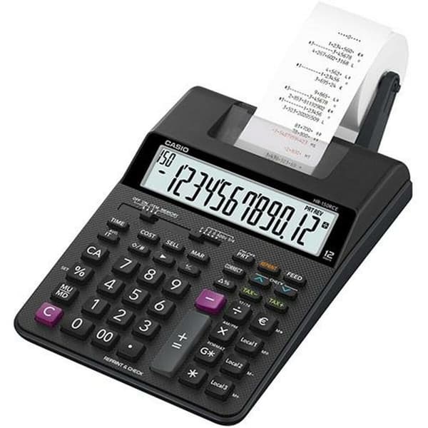 Tulostinlaskin Casio HR-150RCE Musta (10 osaa)