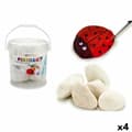 Pikkukuva 1 / 2: Kivisetti Pincello Valkoinen 3 Kg 18 x 16 x 18 cm Käsityöt (4 osaa)