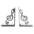 Miniatyrbillede 1 af 3: Držalo za knjige Home ESPRIT Sølvfarvet Aluminium 22 x 8,5 x 15 cm
