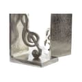 Pikkukuva 3 / 3: Knygų atrama Home ESPRIT Hopeinen Alumiini 22 x 8,5 x 15 cm