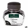 Miniatyrbillede 1 af 2: Blæk Faber-Castell Sort 6 Dele 30 ml