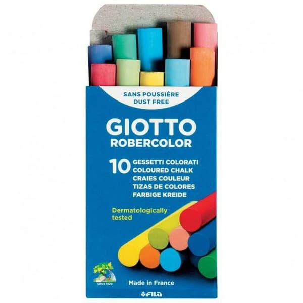 Kridt Giotto Multifarvet 10 enheder
