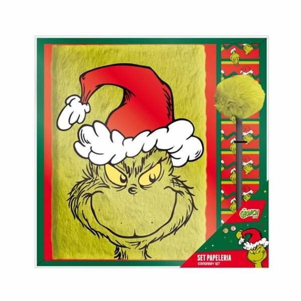 Kuglepen + Notesbog The Grinch