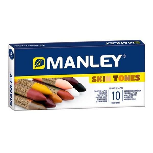 Tjocka färgpennor Manley