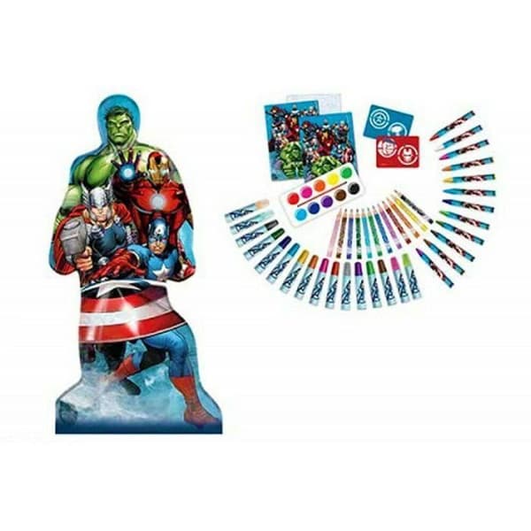 Kreativ leksak - Avengers - Ergonomisk färglåda - 60 cm - Flerfärgad