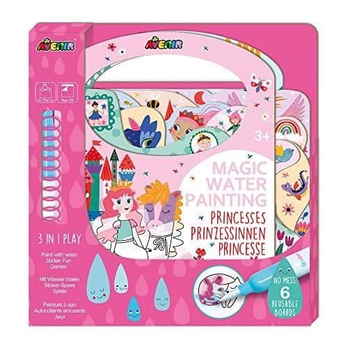 AVENIR 6301777 3 I 1 FÄRGSPEL KREATIVT KIT MED SPEL, KLISTERMÄRKE