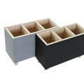 Miniatyrbillede 2 af 2: Arrangør DKD Home Decor Skrivebord Træ (2 pcs) (18 x 7.5 x 12 cm)
