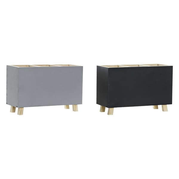 Arrangør DKD Home Decor Skrivebord Tre (2 pcs) (18 x 7.5 x 12 cm)