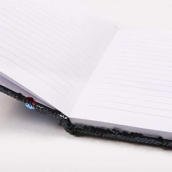 Magisk pallietbesat havfrue-Note Pad Captain Marvel Multifarvet