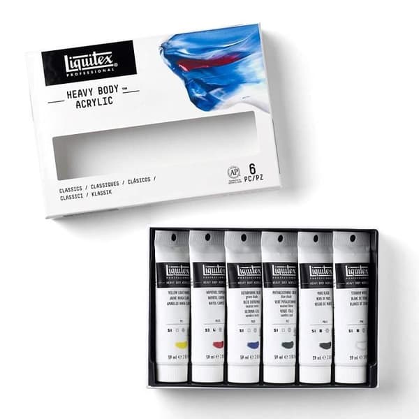 Liquitex färg, NC, Classic 6x59ml - 3699311