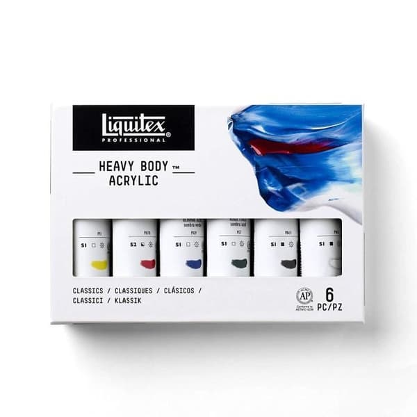Liquitex färg, NC, Classic 6x59ml - 3699311