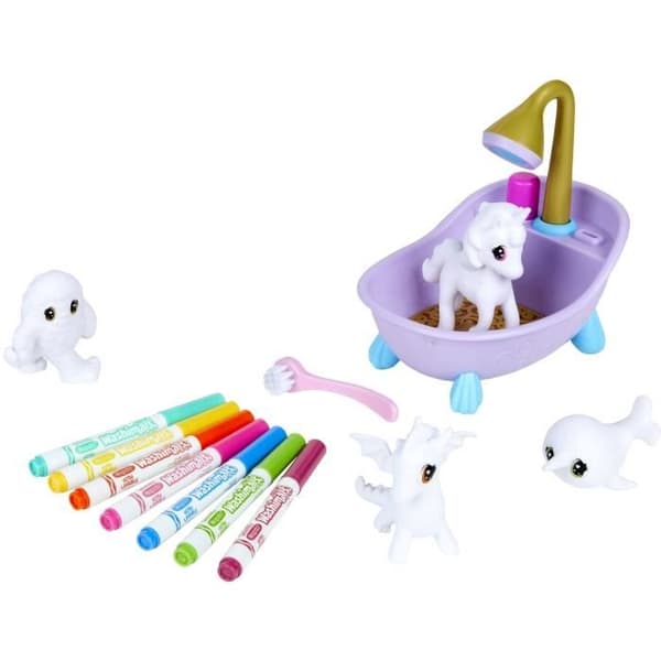 Crayola - Washimals Fantastic Beasts - Tvättbart färgset för barn från 3 år och uppåt
