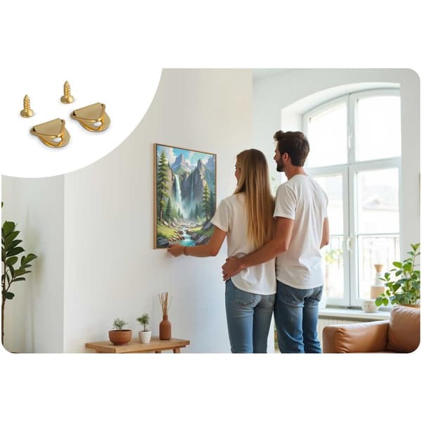 Kuva maalattava numeroilla 40x50 cm Massido vuoristomaisema