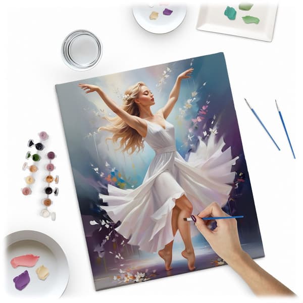 Billede til at male efter tal 40x50 cm Massido Dancing Woman