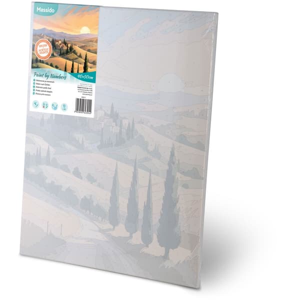 Billede til at male efter tal 40x50 cm Massido Landskab