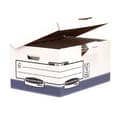 Miniatyrbillede 3 af 4: Arkivboks Fellowes Maxi Blå Hvid 31 x 39 x 56 cm 10 enheder