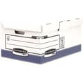 Miniatyrbild 2 av 4: Filbox Fellowes Maxi Blå Vit 31 x 39 x 56 cm 10 antal