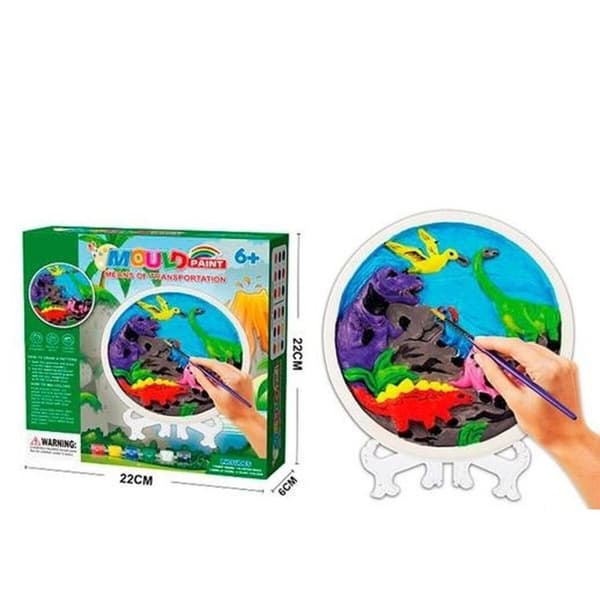maleri Roymart Multifarvet Dinosaur