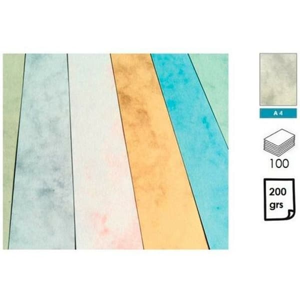 Papir Michel Grå 100 Ark 210 x 297 mm