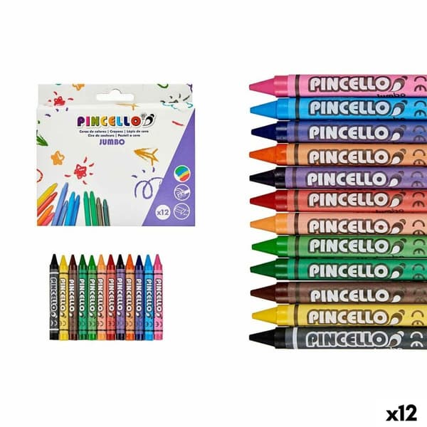 Farvevoks Pincello 45930 (12 enheder)
