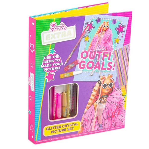 Färgläggning Mattel Barbie Glitter