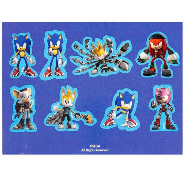 Färgläggningsbok - Cerda - Sonic Prime - 30x30 cm - Flerfärgad - 3 år och uppåt