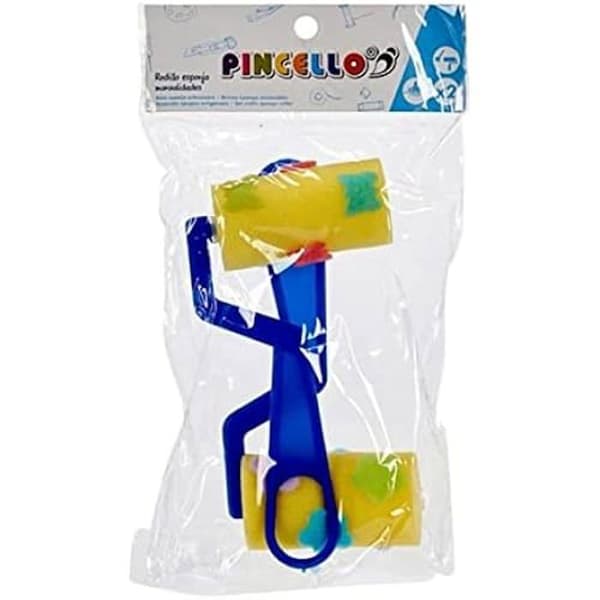 Svamprulle - Pincello - S3601420 - 2 st - 3 x 21 x 13 cm - Blandat