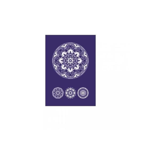 A5 självhäftande stencil för Rayher Art of Mandala screentryck - Blandat - Vuxen