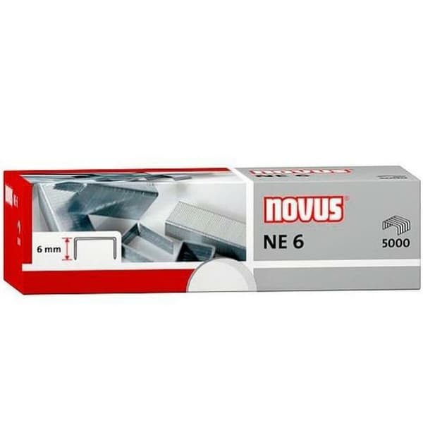 Häftklamrar Novus 6 mm