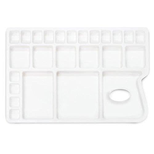 Liquidraw 25 bra Palette med Extra Large Målarpalett för akrylfärg, oljefärg och vattenfärg för